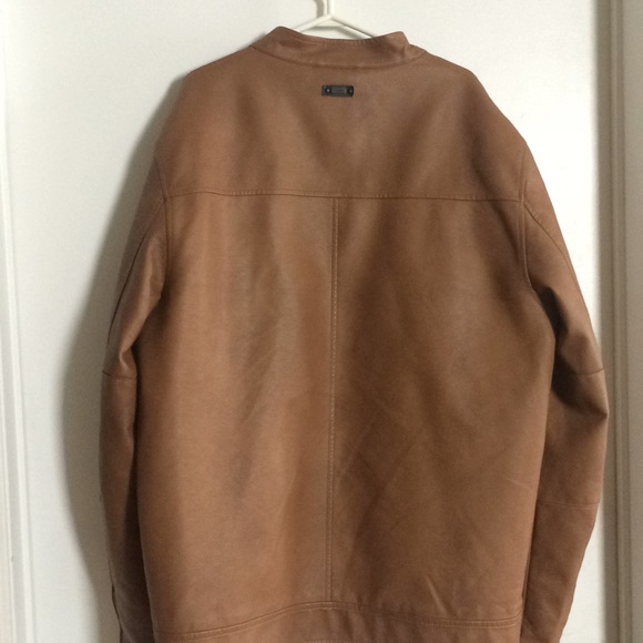 Jace Faux-Leather Moto Jacket - Picture 1 of 6